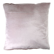 Load image into Gallery viewer, Velvet Pleated Throw Pillow in Blush, 20x20 (Additional Colors Available)