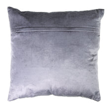 Load image into Gallery viewer, Velvet Pillow with Beaded Abstract Design, 18x18